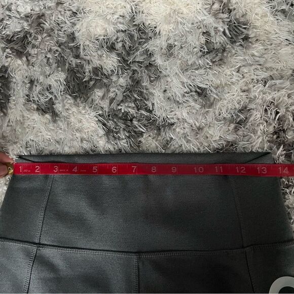 Adidas Designed 2 Move Climalite Gray High Rise Leggings - Picture 11 of 11